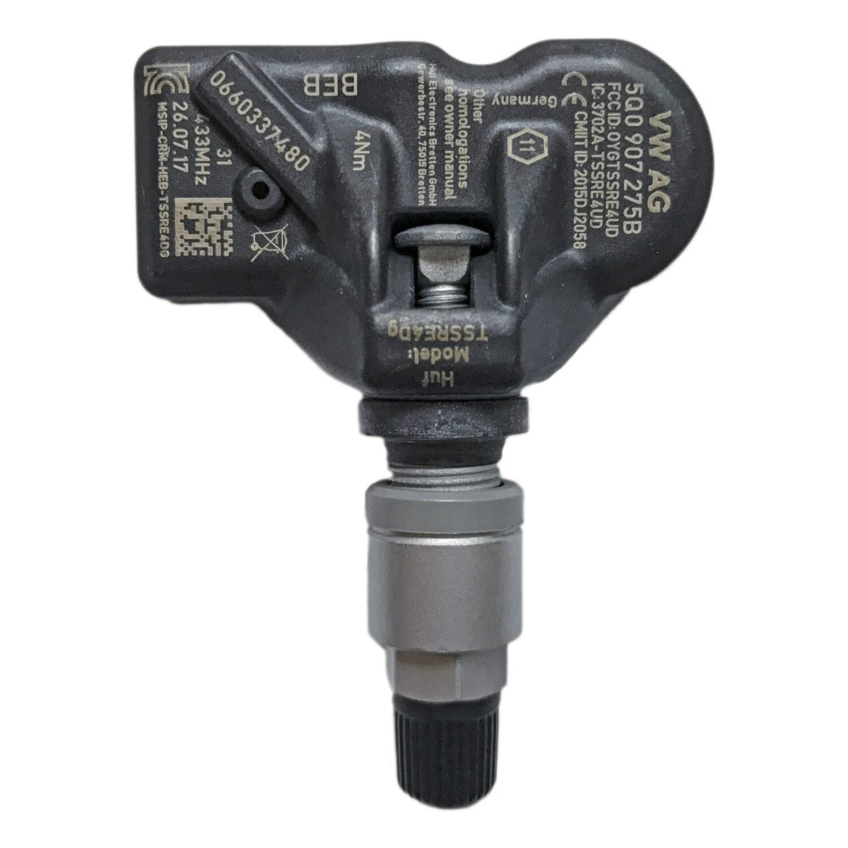 NEW OE TIRE PRESSURE SENSOR VALVE VW TOUAREG TIGUAN SKODA RAPID SUPERB AUDI Q1 Q3 Q4 Q7 5Q0907275B