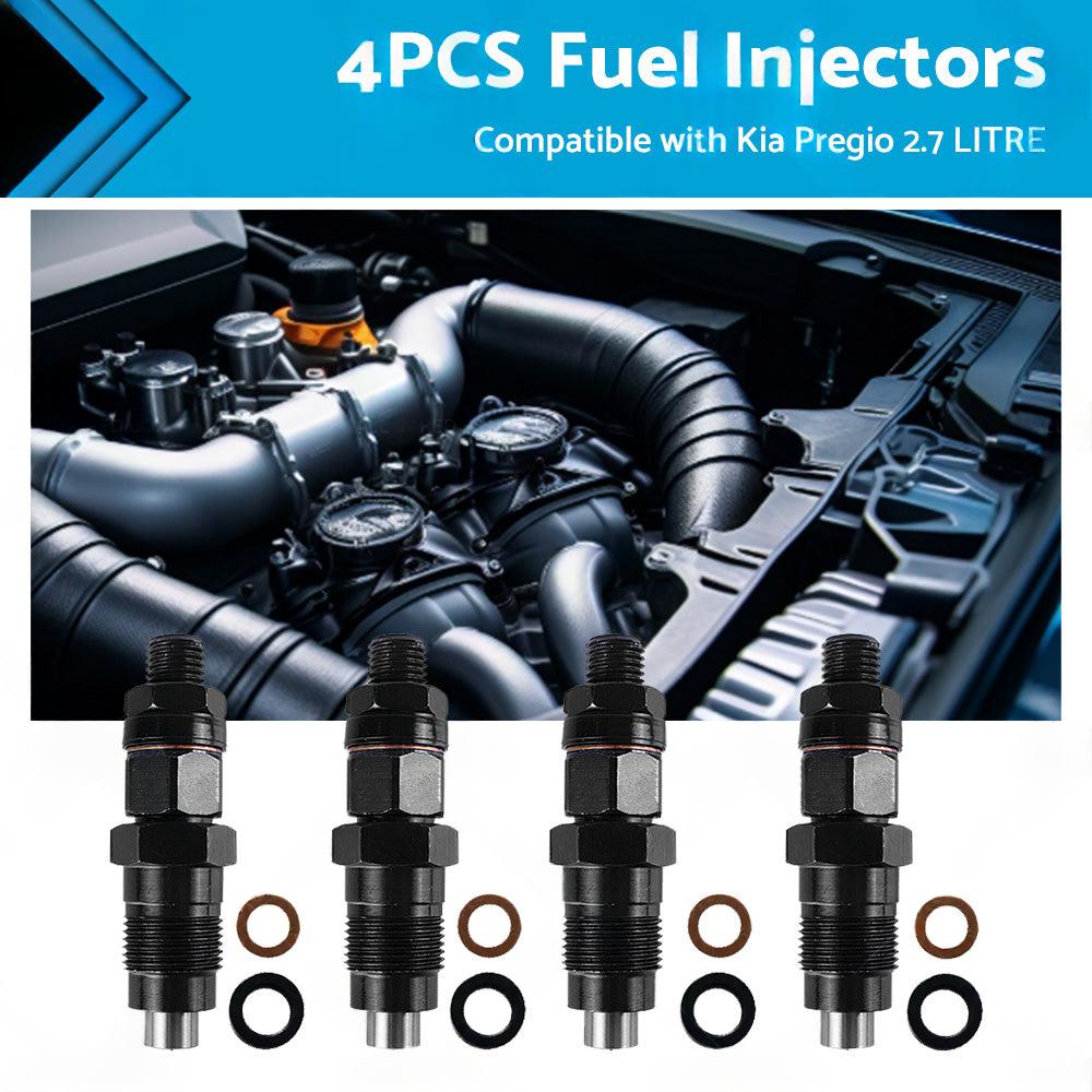 4PCS Diesel Fuel Injectors Suitable for Kia Pregio 2.7L