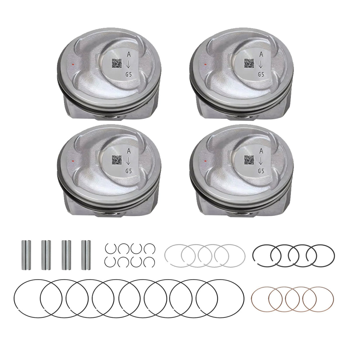 Engine Piston with Rings Kit Suitable for Kia Optima 2.4L